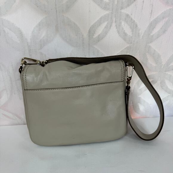 KATE SPADE New York Turn Lock Flap Leather Shoulder Bag - Picture 3 of 12